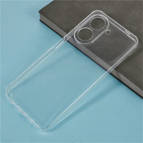 Силиконов калъф Techsuit Silicone за Xiaomi Redmi A5 4G, прозрачен
