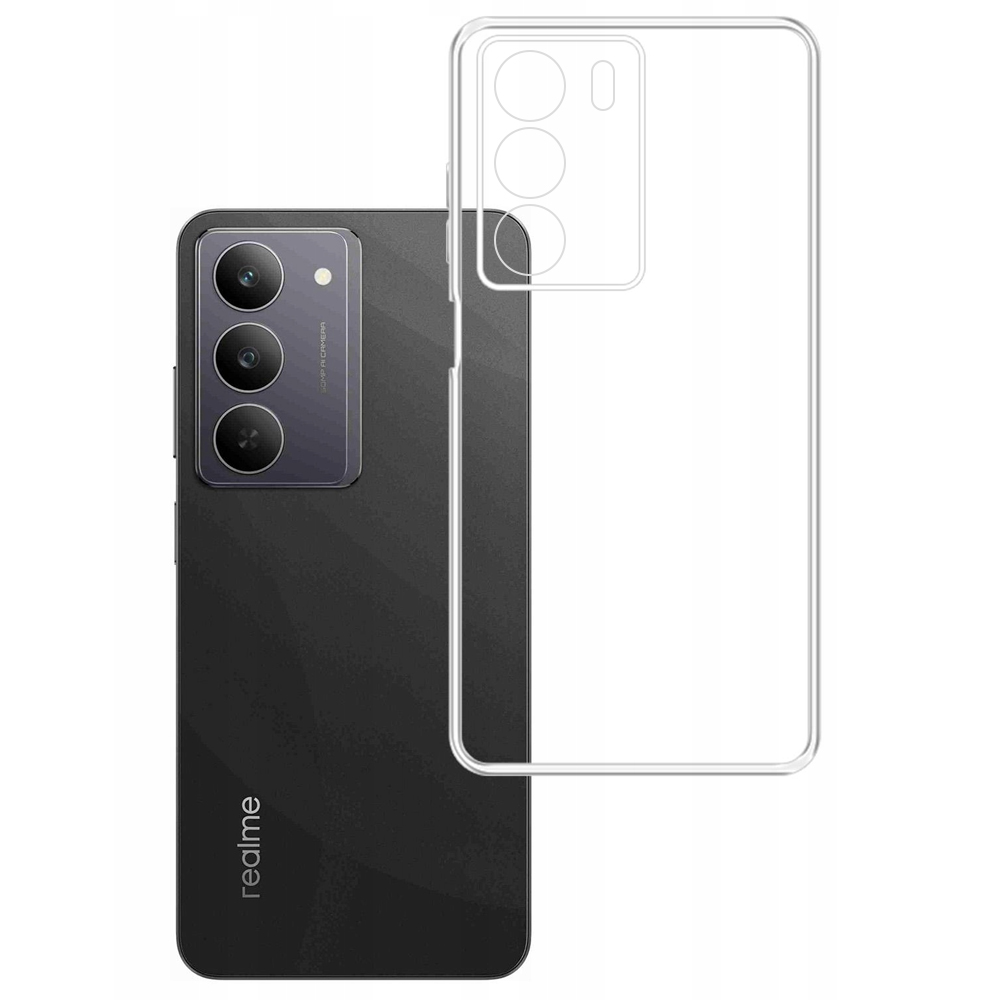 Силиконов калъф за Realme 14X / V6 Pro, 2mm, прозрачен