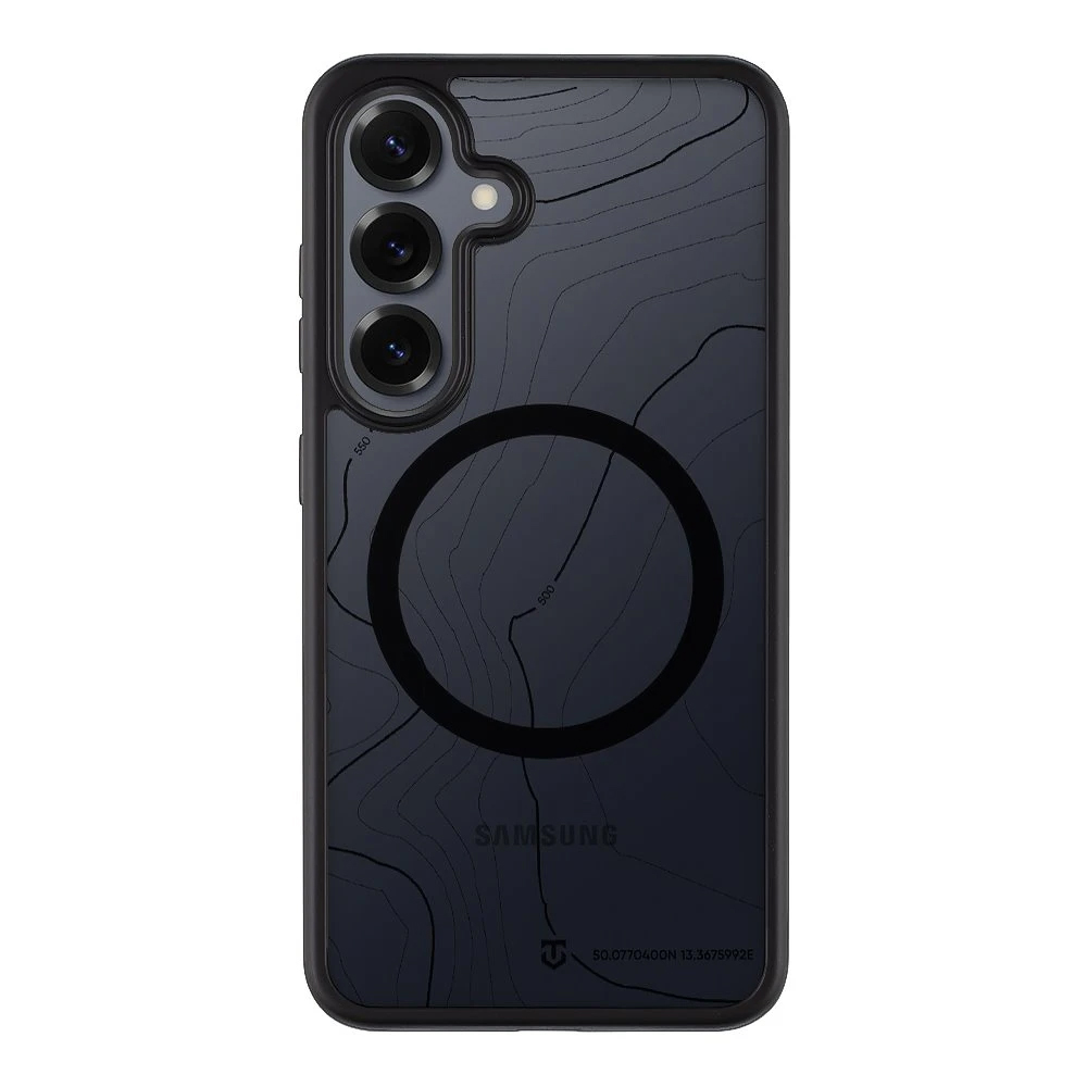 Удароустойчив калъф Tactical MagForce Hyperstealth Sika за Samsung Galaxy S25, черен