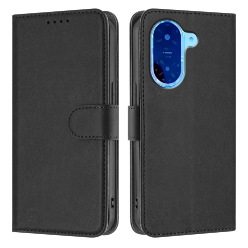 Калъф Тефтер Leather за Xiaomi Redmi A5 4G, Черен