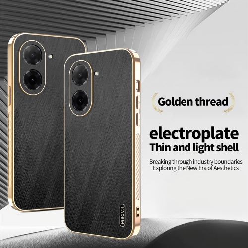 Удароустойчив калъф KADEM Silk за Xiaomi Redmi A5 4G, черен