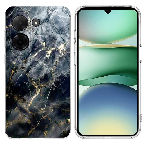 Силиконов калъф Marble Pattern за Xiaomi Redmi A5 4G, черен мрамор
