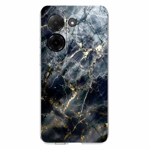 Силиконов калъф Marble Pattern за Xiaomi Redmi A5 4G, черен мрамор