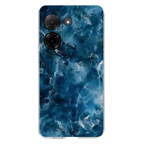 Силиконов калъф Marble Pattern за Xiaomi Redmi A5 4G, син мрамор