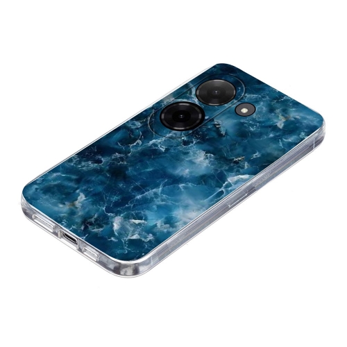 Силиконов калъф Marble Pattern за Xiaomi Redmi A5 4G, син мрамор
