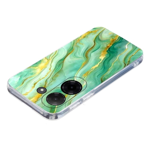 Силиконов калъф Marble Pattern за Xiaomi Redmi A5 4G, зелен мрамор