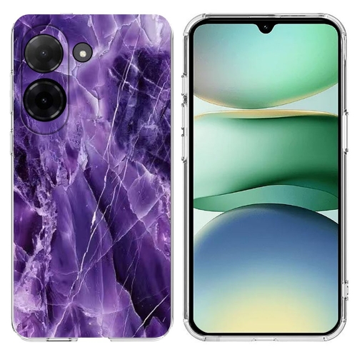 Силиконов калъф Marble Pattern за Xiaomi Redmi A5 4G, Лилав мрамор