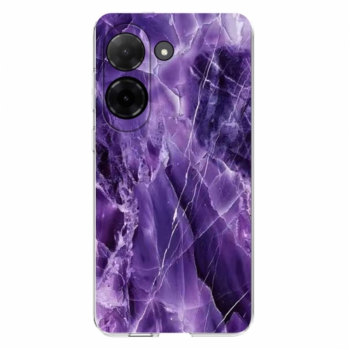 Силиконов калъф Marble Pattern за Xiaomi Redmi A5 4G, Лилав мрамор