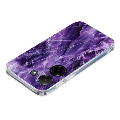Силиконов калъф Marble Pattern за Xiaomi Redmi A5 4G, Лилав мрамор