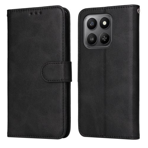 Калъф тефтер Wallet за Honor 400 Smart 5G / X7d 4G, черен