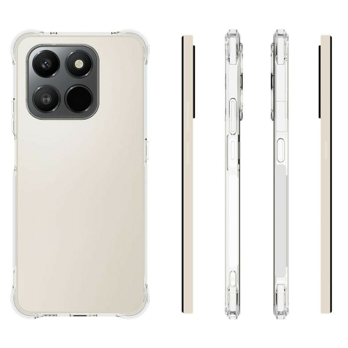 Силиконов калъф Anti Shock за Honor 400 Smart 5G / X7d, Прозрачен