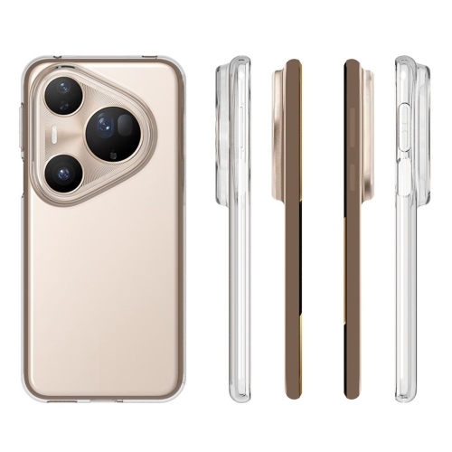 Силиконов калъф Anti-Drop за Huawei Pura 80 Ultra, Прозрачен