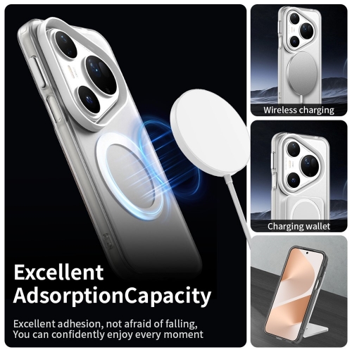 Пластмасов калъф Anti Drop Hybrid MagSF за Huawei Pura 80 Ultra, Бял