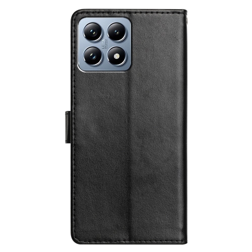 Калъф тефтер Wallet Stand Leather за Xiaomi 15T, черен