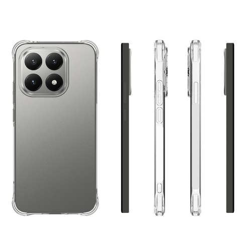 Силиконов калъф Non-Slip за Xiaomi 15T, прозрачен