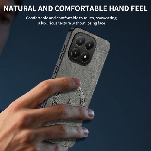 Удароустойчив калъф Magnetic WANLONFENG SD1 за Xiaomi 15T, черен
