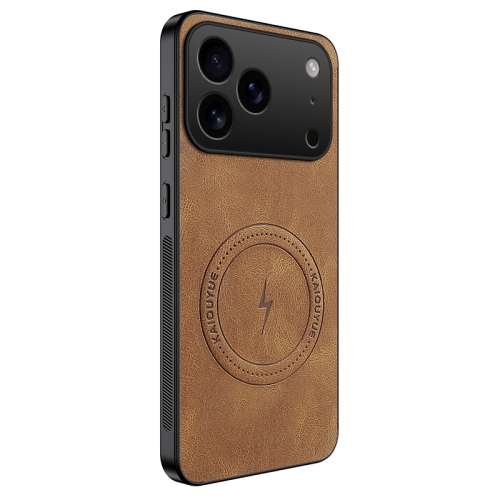 Удароустойчив калъф Wanlonfeng SD1 за iPhone 17 Pro, кафяв