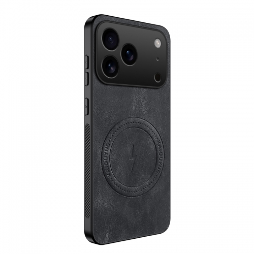 Удароустойчив калъф Magnetic WANLONFENG SD1 за iPhone 17 Pro, черен