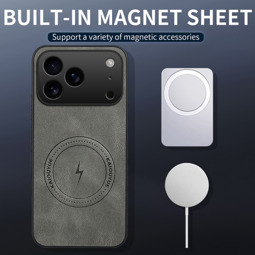 Удароустойчив калъф Magnetic WANLONFENG SD1 за iPhone 17 Pro, черен