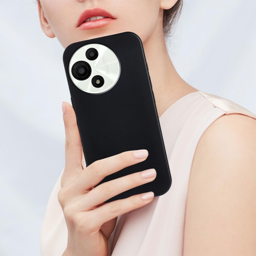 Силиконов калъф Soft Matte за TCL 60 SE / TCL 605 4G, черен