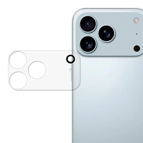 Стъклен Протектор за камерата на iPhone 17 Pro, прозрачен