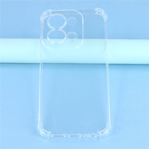 Силиконов калъф Anti-drop за Xiaomi Redmi 15C, прозрачен