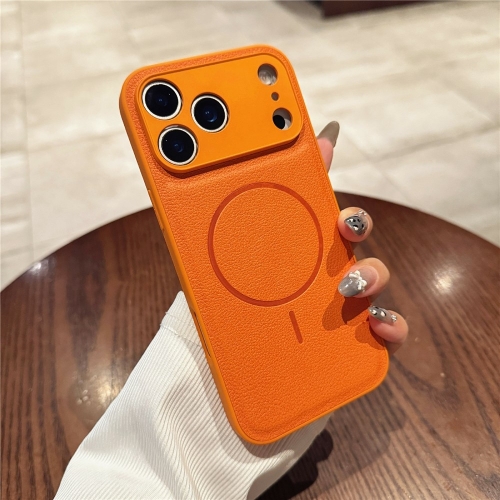 Удароустойчив калъф Liquid MagSf за iPhone 17 Pro Max, оранжев