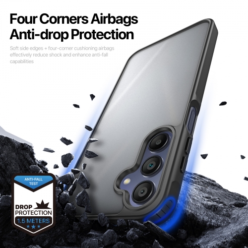 Калъф Dux Ducis Yind MagSF за Samsung Galaxy A17, черен