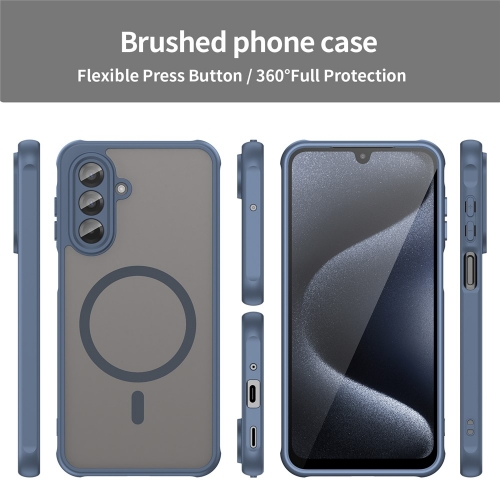 Удароустойчив калъф Anti Drop MagSF за Samsung Galaxy A17 5G / A17 4G, син