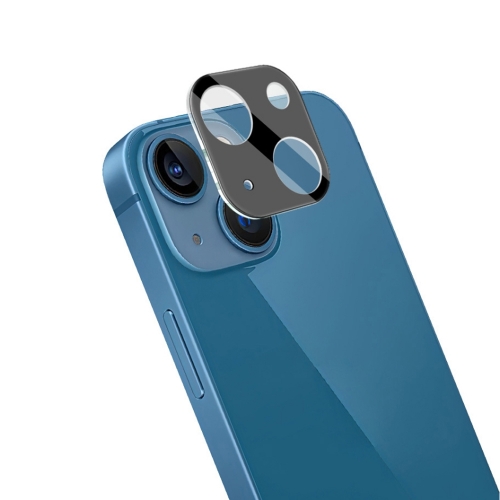 Стъклен Протектор за камера 3D за iPhone 13 / iPhone 13 mini, черен