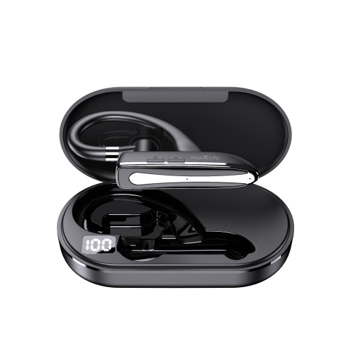 Слушалка Bluetooth Headset Maxlife MXBH-01 With Charging Case, черен