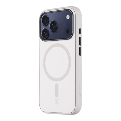 Удароустойчив калъф Tactical MagForce SmoothIsFast Cover за iPhone 17 Pro, Бял