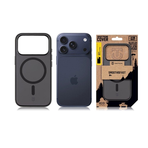 Удароустойчив калъф Tactical MagForce SmoothIsFast Cover за iPhone 17 Pro Max, Асвалт