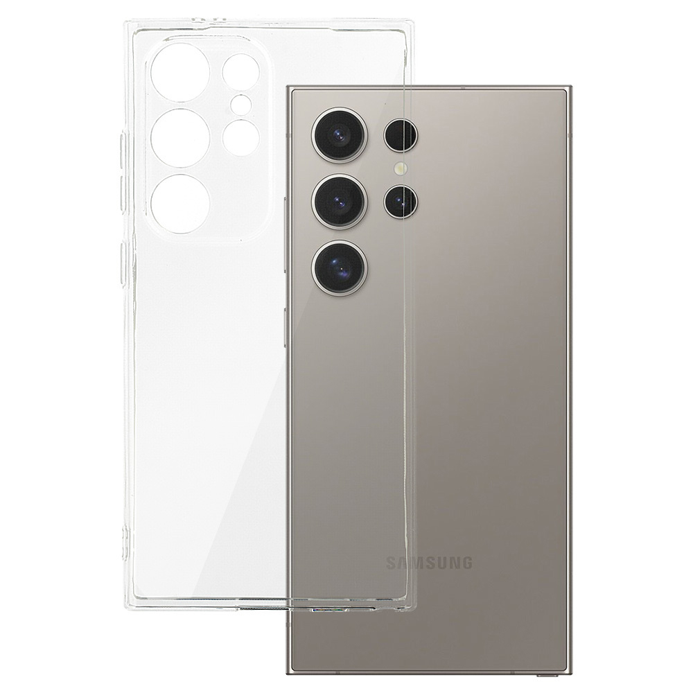 Силиконов калъф за Samsung Galaxy S25 Ultra, 2mm, Прозрачен