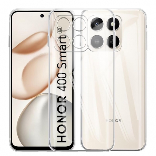 Силиконов калъф Techsuit Clear за Honor 400 Smart 5G / 400 Smart 4G / X7d 4G, прозрачен