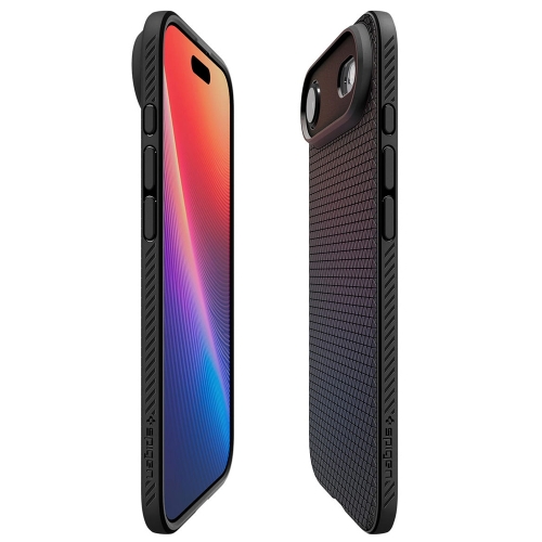 Силиконов калъф Spigen Liquid Air за iPhone Air, черен