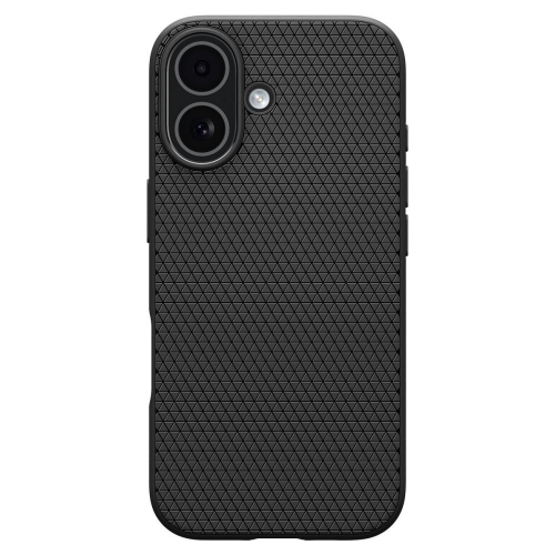 Силиконов калъф Spigen Liquid Air за iPhone 17, черен