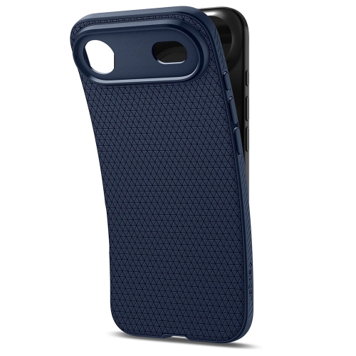 Силиконов калъф Spigen Liquid Air за iPhone Air, тъмно син