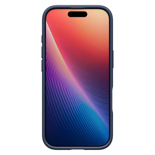Силиконов калъф Spigen Liquid Air за iPhone 17, тъмно син