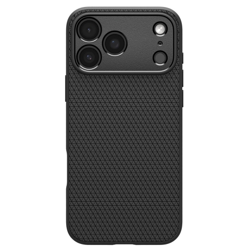 Силиконов калъф Spigen Liquid Air за iPhone 17 Pro, черен