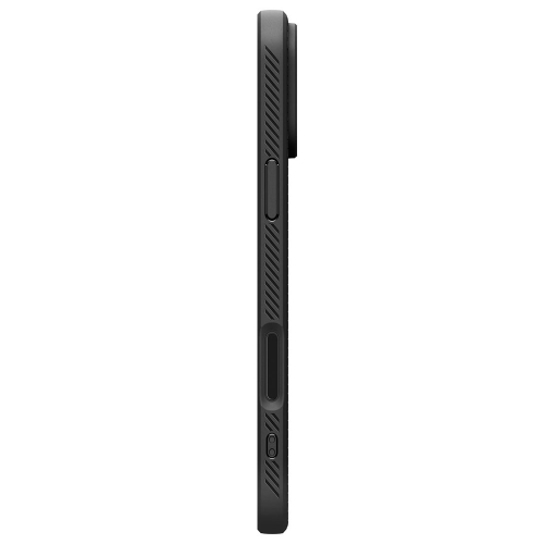 Силиконов калъф Spigen Liquid Air за iPhone 17 Pro, черен