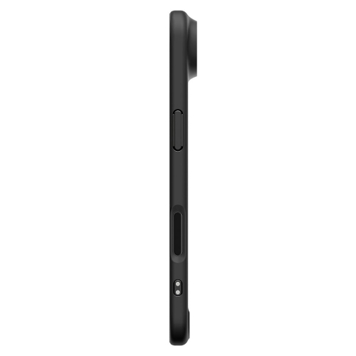Удароустойчив калъф Spigen Ultra Hybrid за iPhone Air, черен-прозрачен