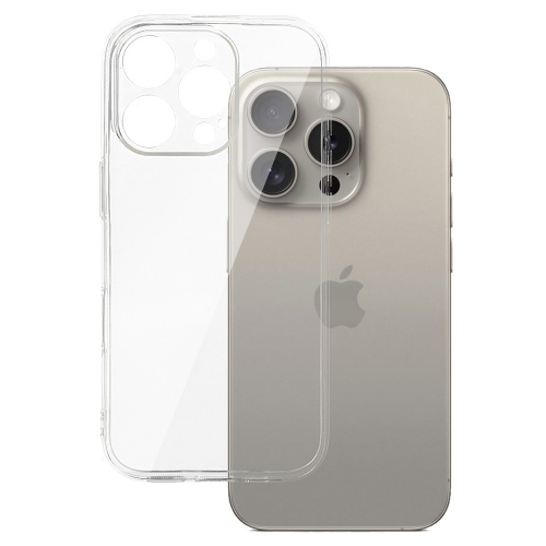 Силиконов калъф за iPhone 16 Pro, 2mm, прозрачен
