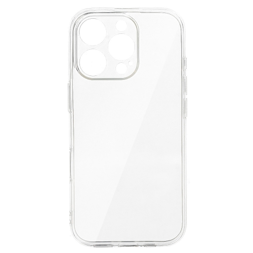 Силиконов калъф за iPhone 16 Pro, 2mm, прозрачен
