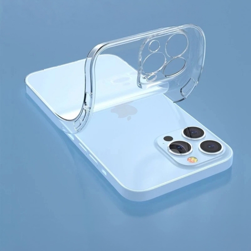 Силиконов калъф за iPhone 16 Pro, 2mm, прозрачен
