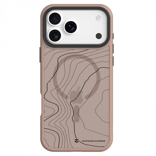 Удароустойчив калъф Tactical MagForce Hyperstealth Sika за iPhone 17 Pro, капучино