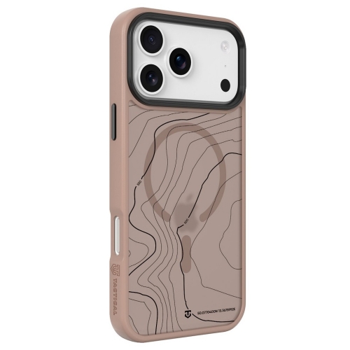 Удароустойчив калъф Tactical MagForce Hyperstealth Sika за iPhone 17 Pro, капучино