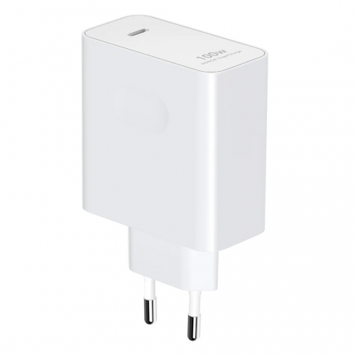 Мрежово зарядно Honor Super Charge HN-200500EP2, USB-C Travel Charger, 100W, Бял