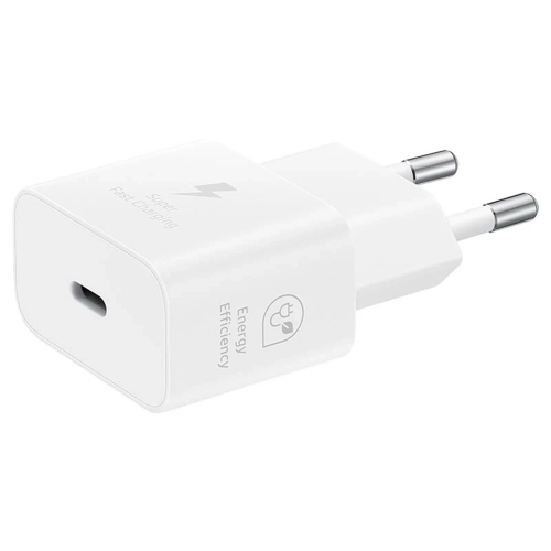 Зарядно устройство Samsung EP-T2510NBE USB-C, 25W, Бял