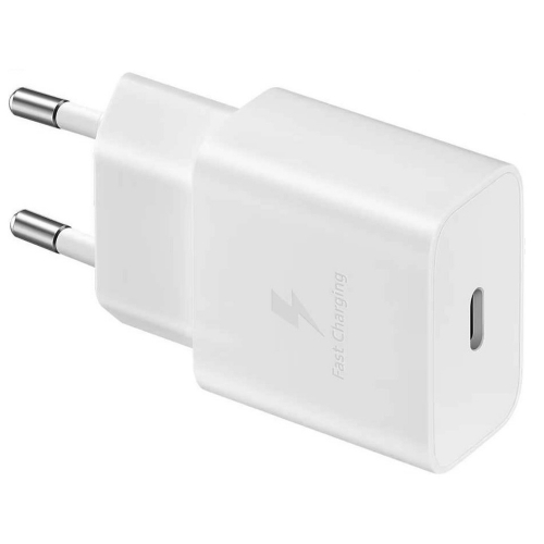 Зарядно устройство Samsung EP-T2510NBE USB-C, 25W, Бял